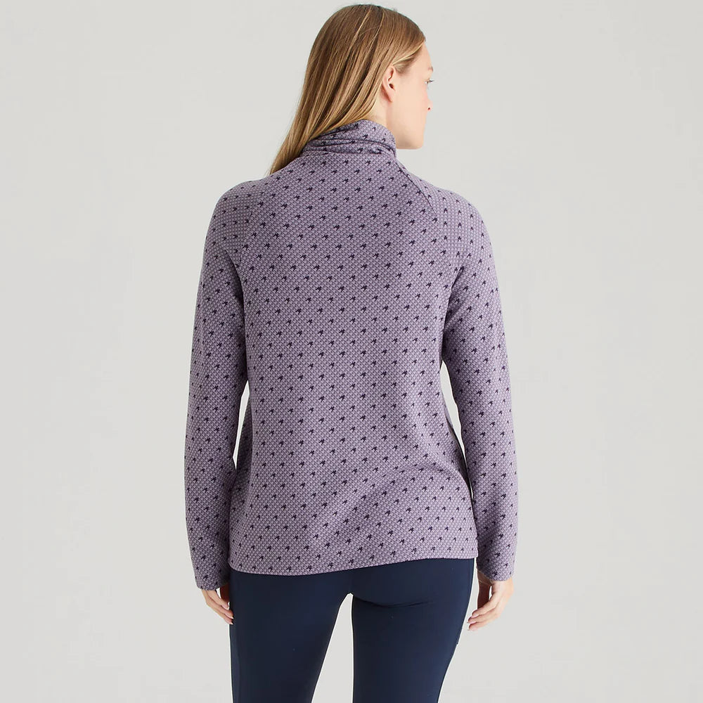 Ridgeline Womens Kelmarsh Top #colour_lilac-print
