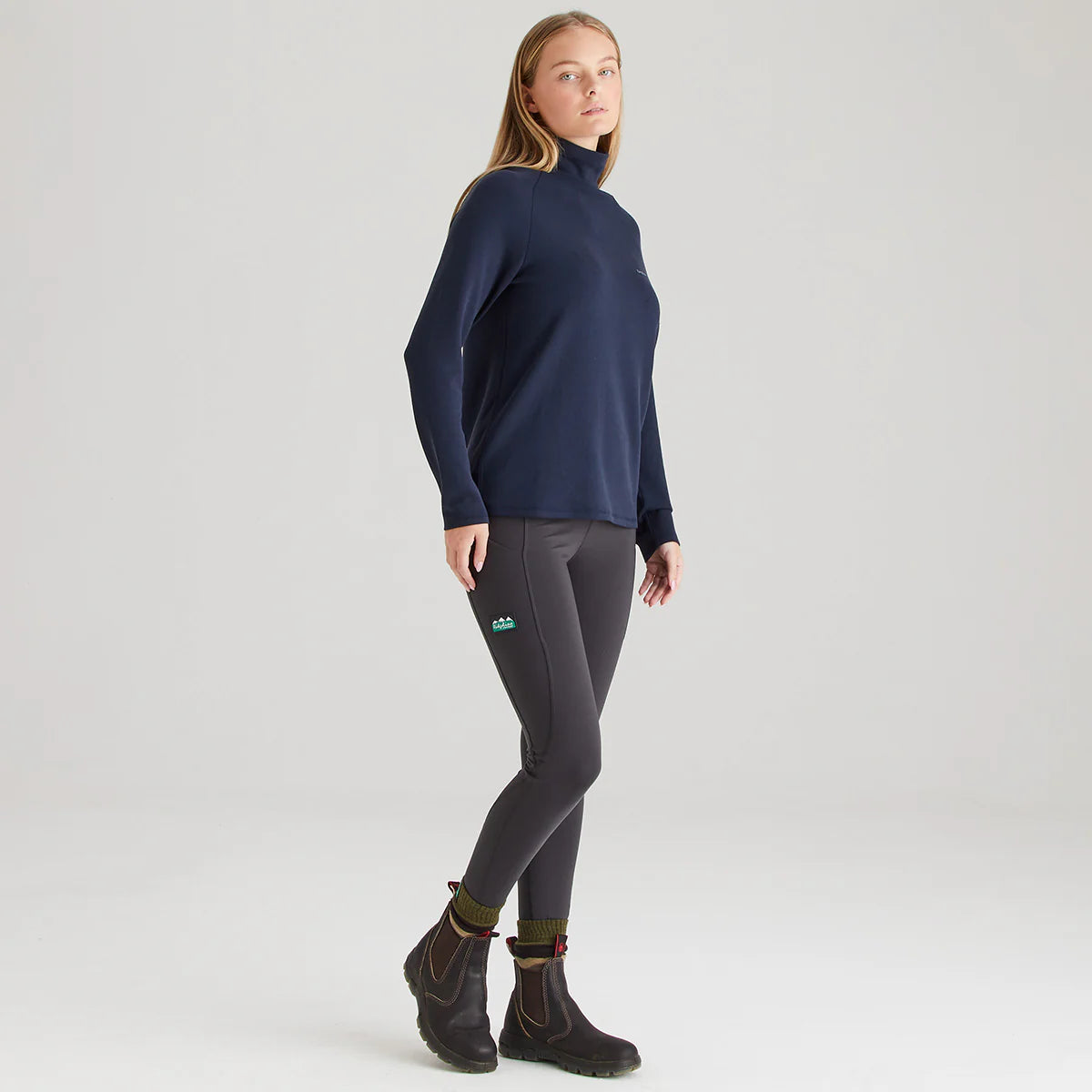 Ridgeline Womens Kelmarsh Top #colour_navy