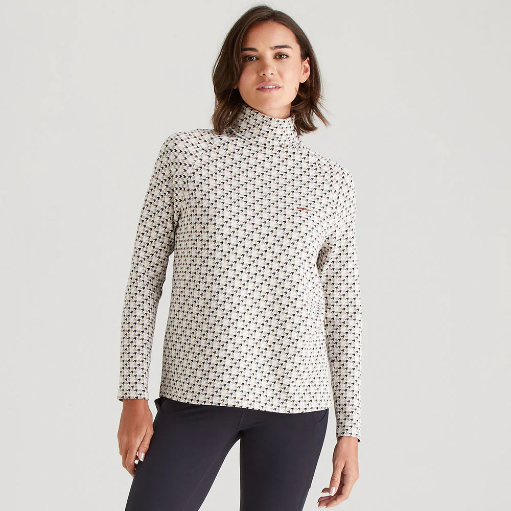 Ridgeline Womens Kelmarsh Top #colour_stone-print