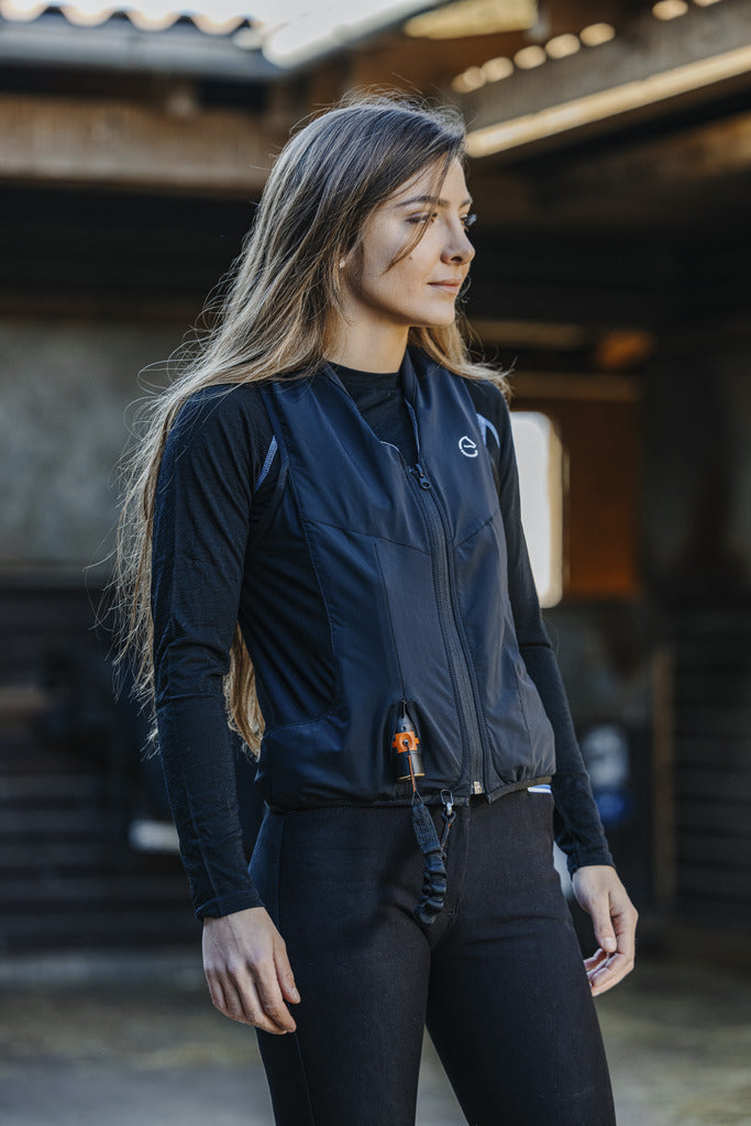 Equitheme Airsafe Airbag Vest #colour_black