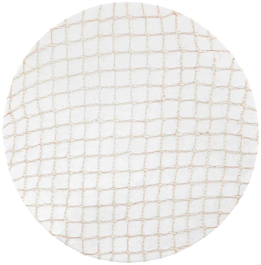 Equitheme Mesh Hair Net Barrette #colour_brown