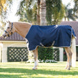 Horseware Ireland Amigo 1200D Pony 250g Turnout Rug  #colour_navy-titanium-grey-silver