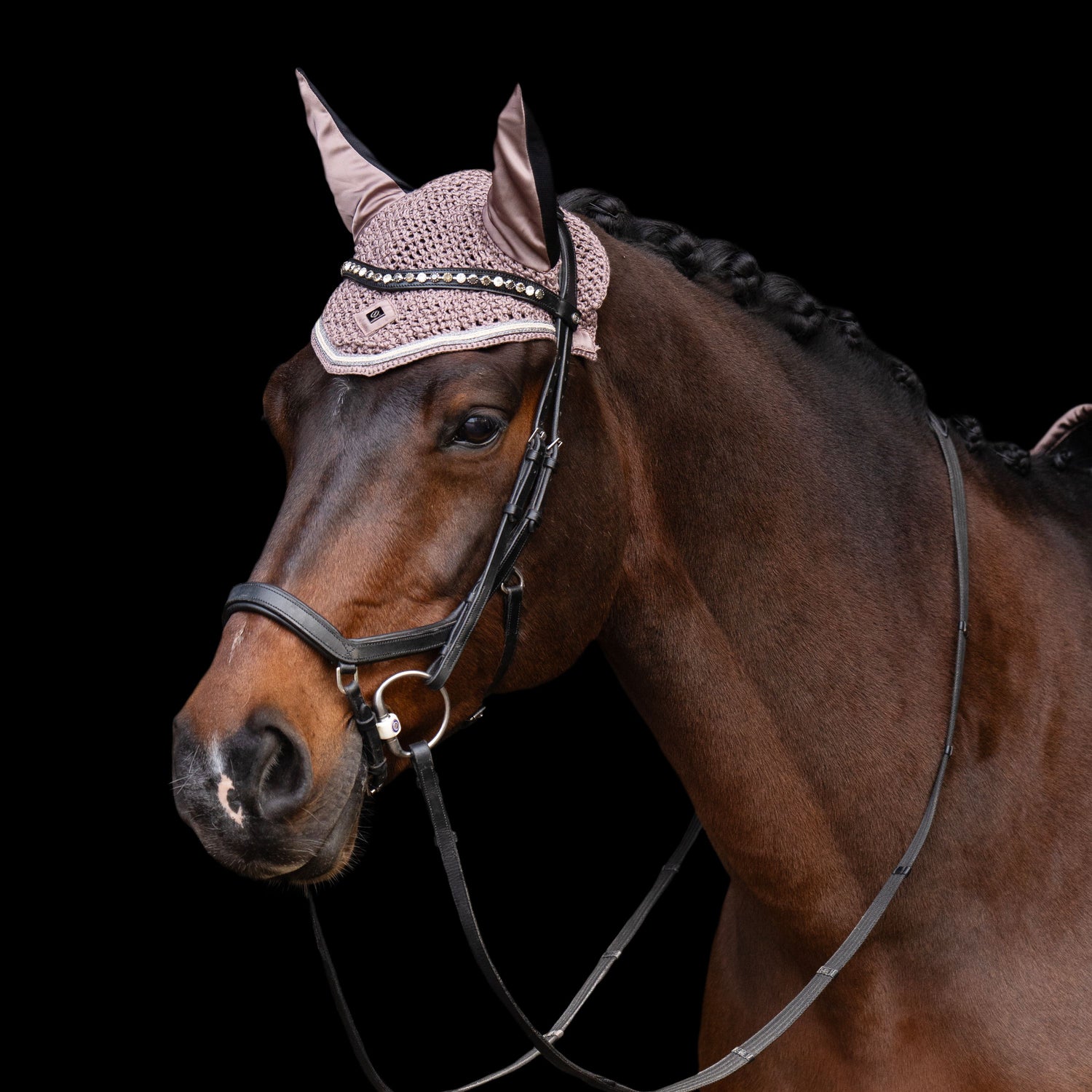 Imperial Riding Lenny Fly Veil #colour_marble
