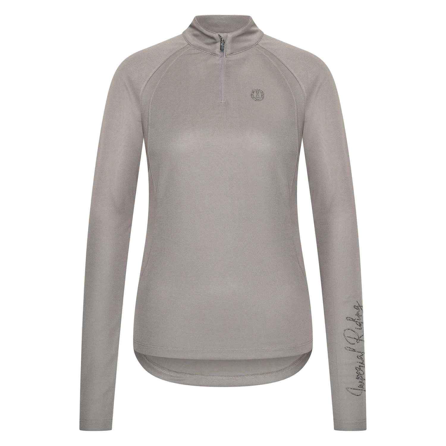 Imperial Riding Children's Parla Tech Top #colour_charcoal