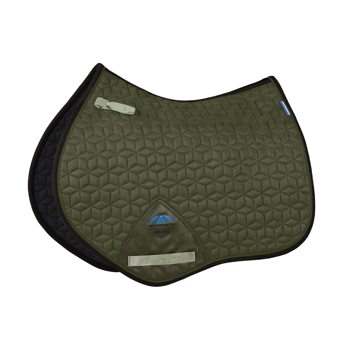 Weatherbeeta Suede Elite Air-Tec Jump Shaped Saddle Pad