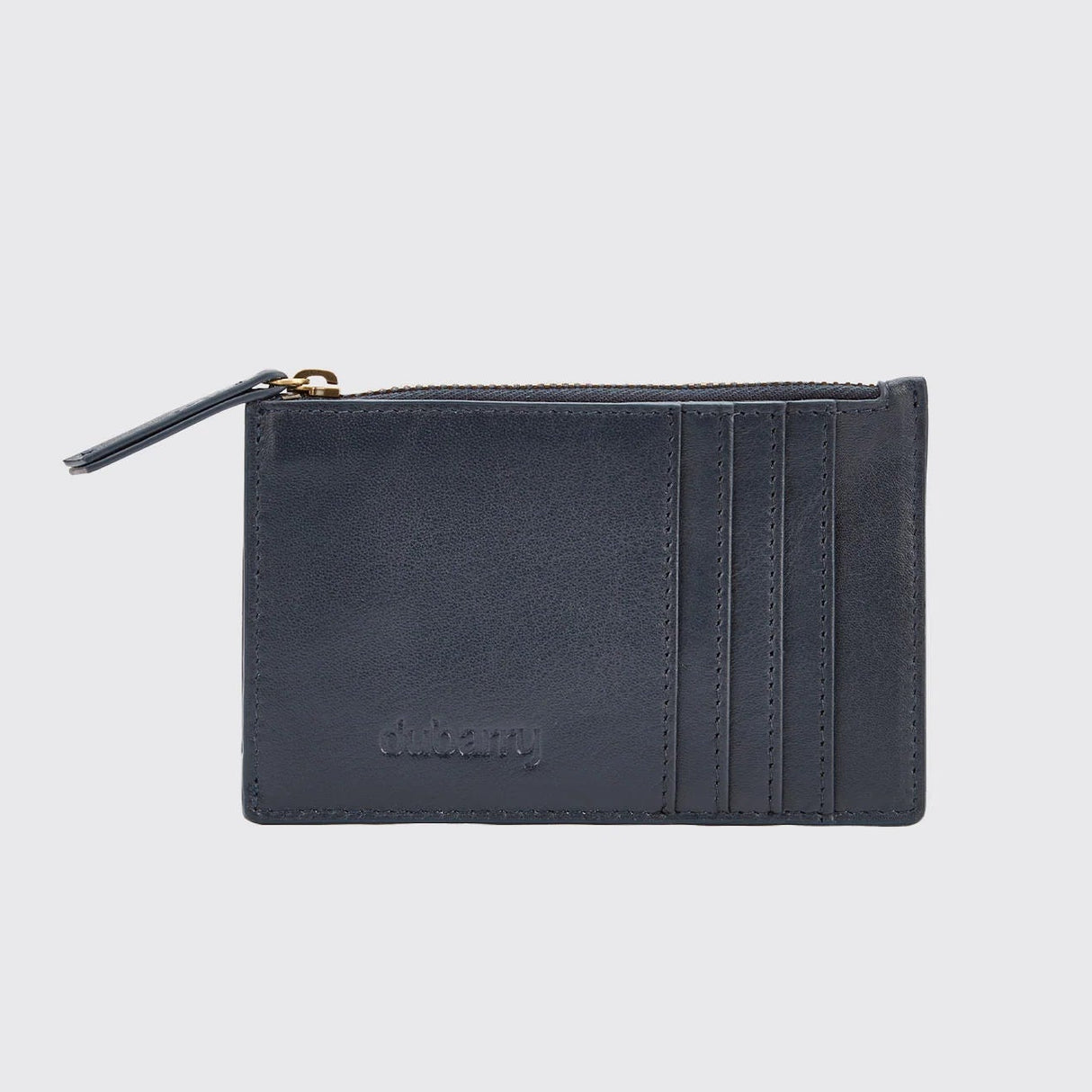 Dubarry Broomhill Leather Cardholder #colour_navy