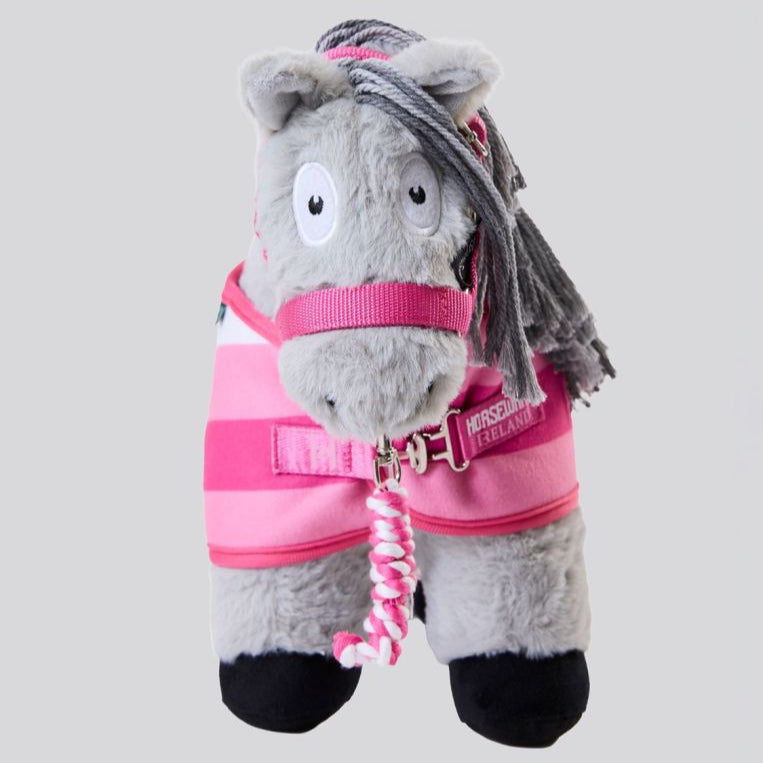 Horseware Ireland Crafty Ponies Horseware Newmarket Fleece Cooler #colour_whitney-pink