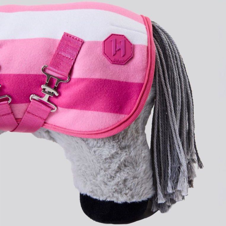 Horseware Ireland Crafty Ponies Horseware Newmarket Fleece Cooler #colour_whitney-pink