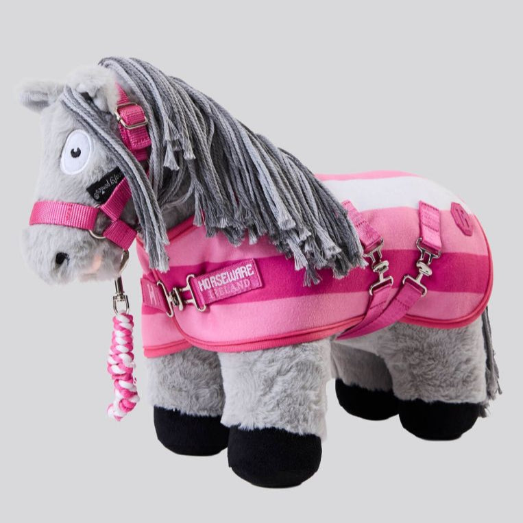 Horseware Ireland Crafty Ponies Horseware Newmarket Fleece Cooler #colour_whitney-pink