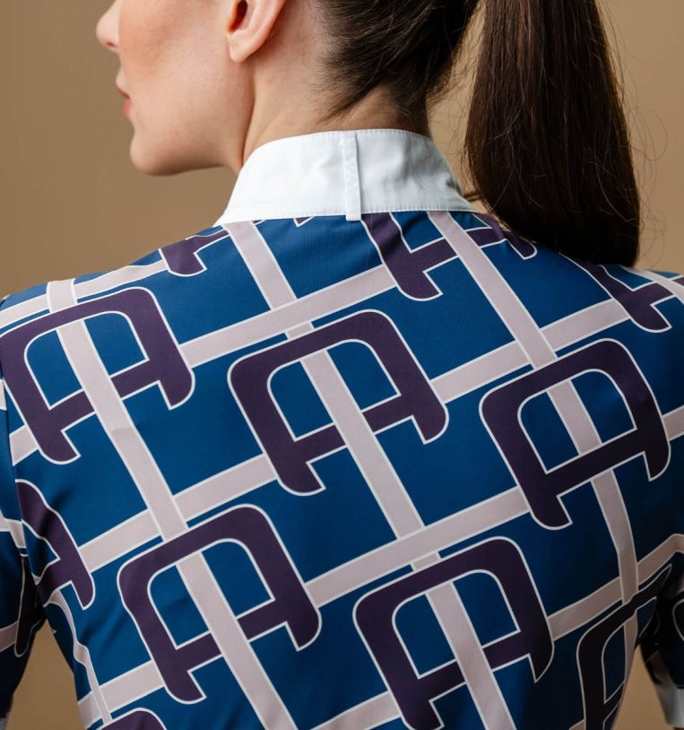 Alessandro Albanese Alcina Short Sleeve Show Shirt #colour_primatova-monogram-print