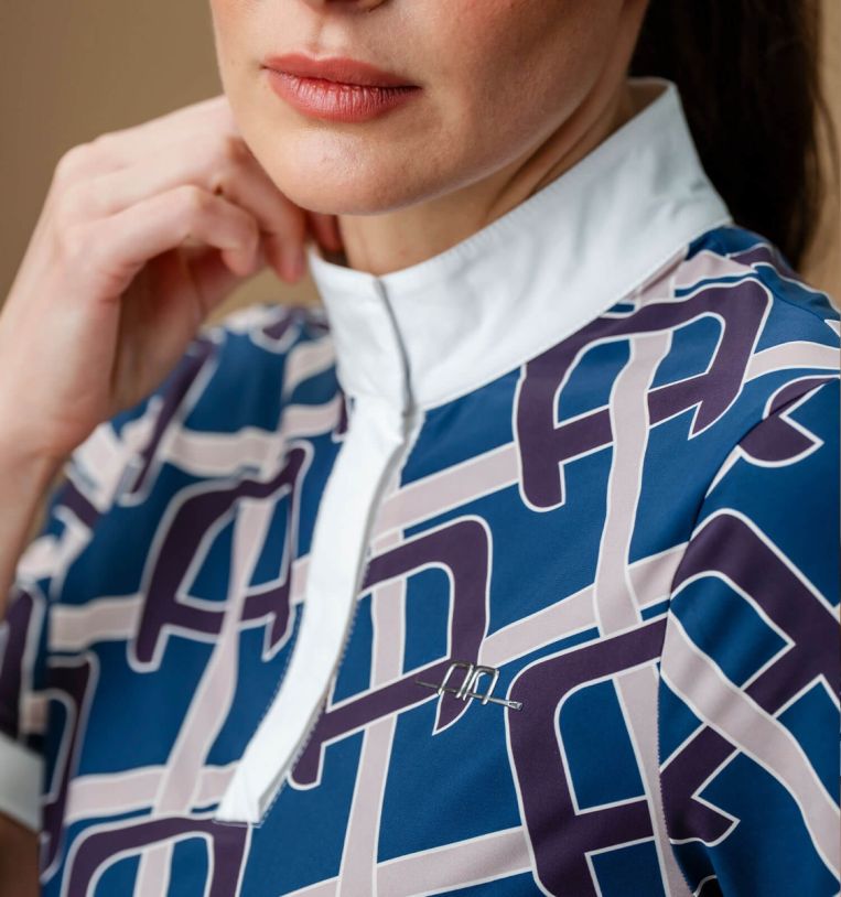 Alessandro Albanese Alcina Short Sleeve Show Shirt #colour_primatova-monogram-print