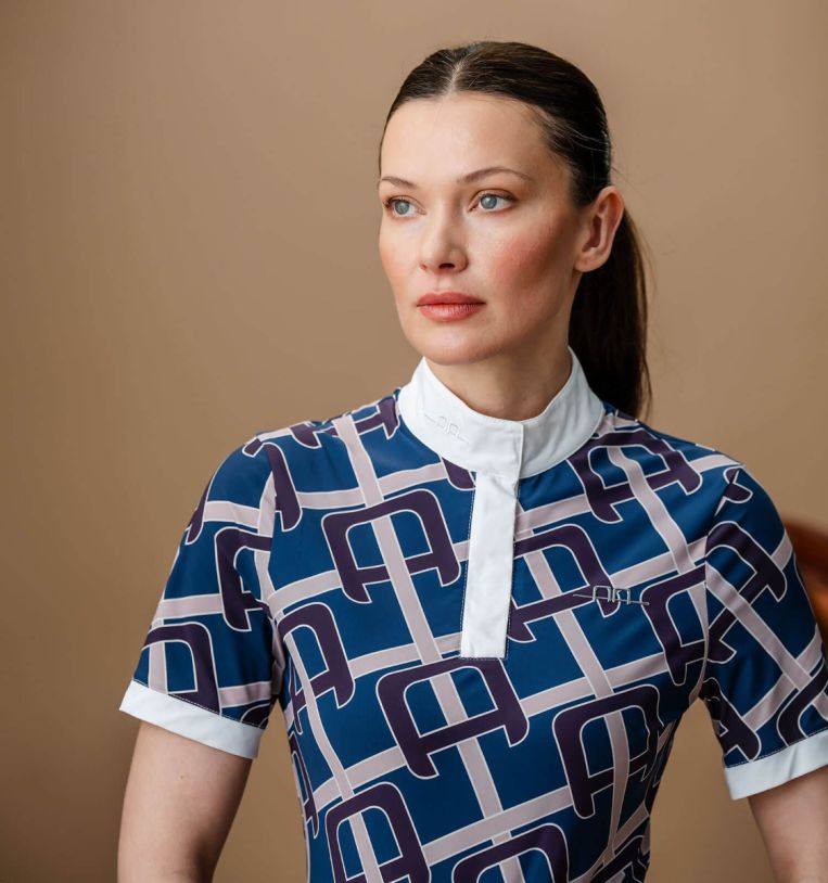 Alessandro Albanese Alcina Short Sleeve Show Shirt #colour_primatova-monogram-print