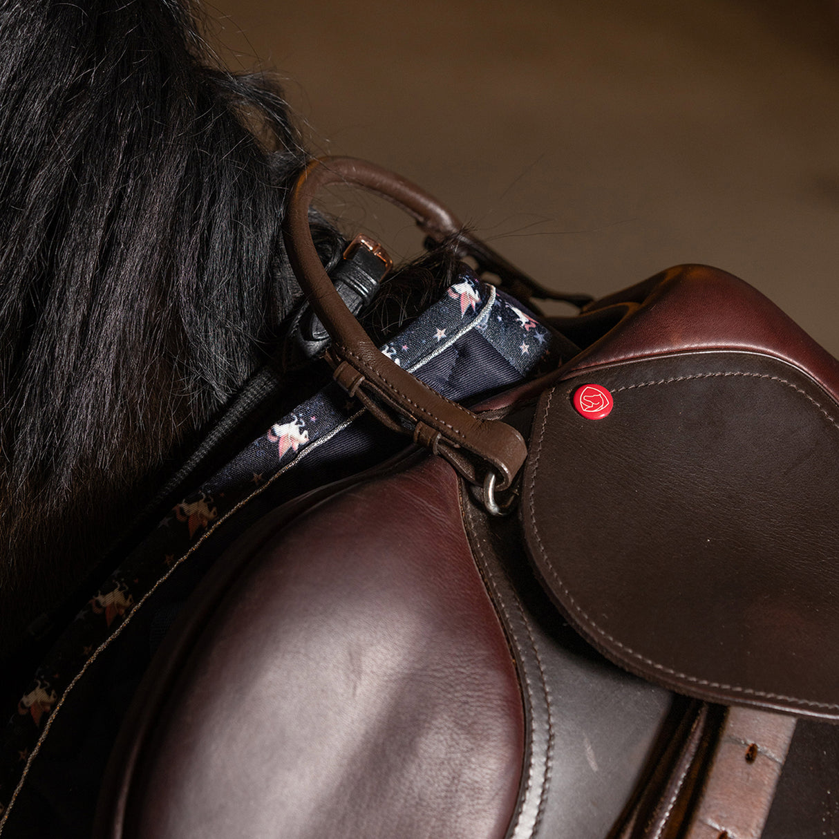 Imperial Riding Core Saddle Strap #colour_brown