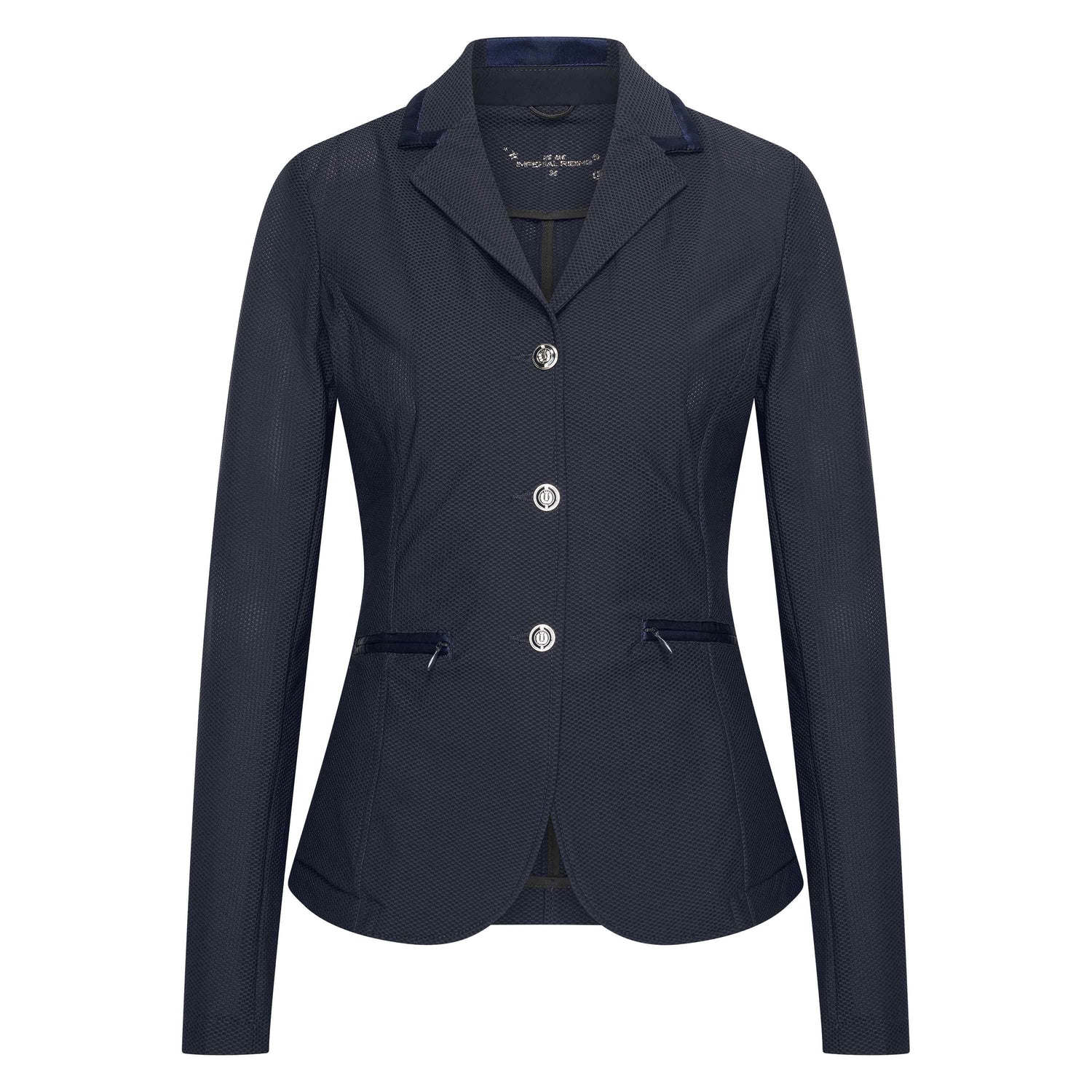 Imperial Riding Air Meshy Competition Jacket #Colour_navy