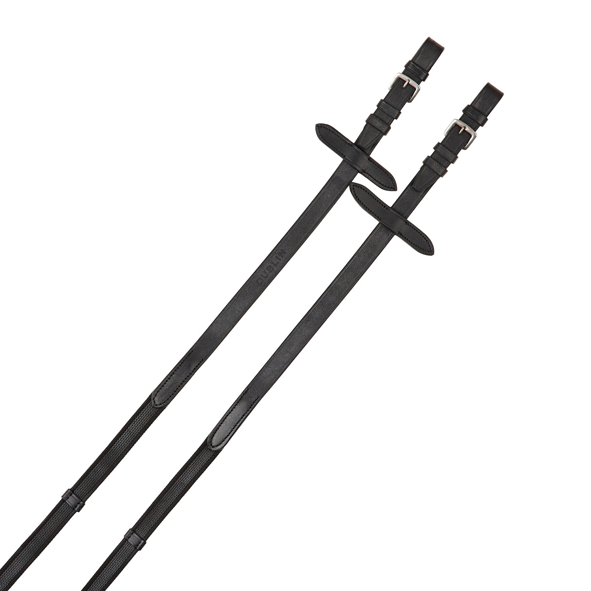 Dublin Suregrip Leather Grip Reins for Horses
