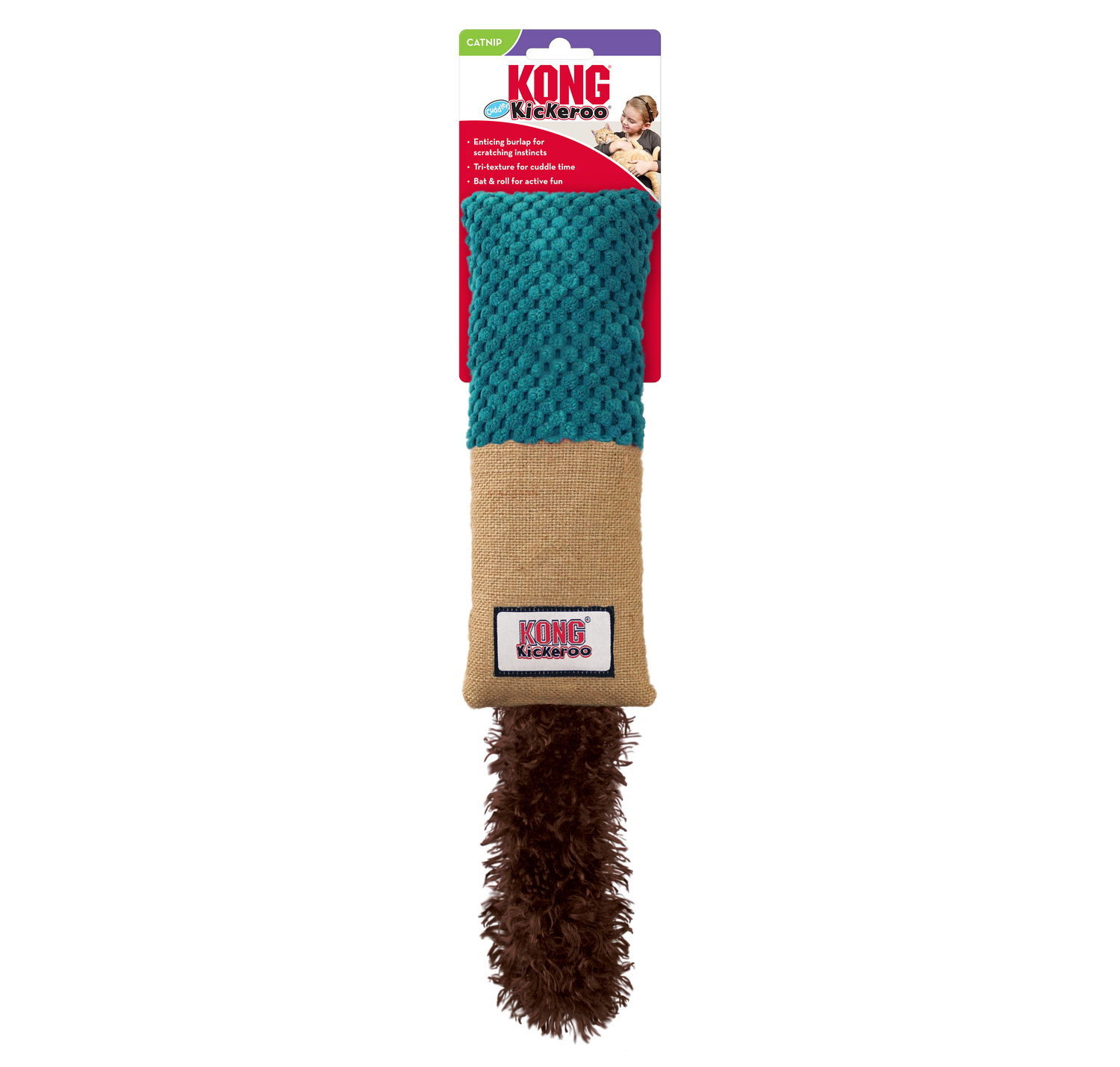 KONG Cat Kickeroo Cuddler #colour_assorted