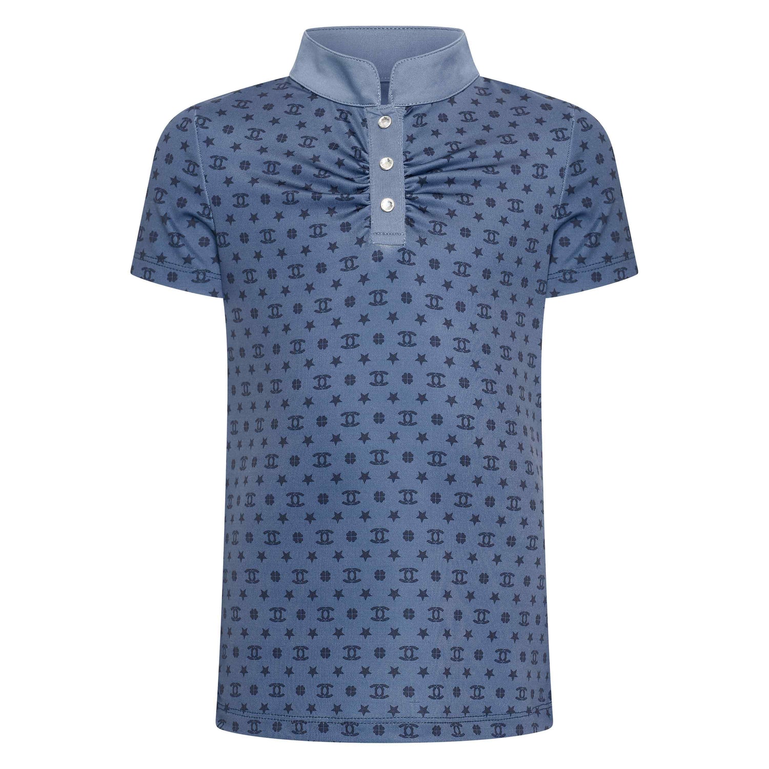 Imperial Riding Children's Roxy Tech Top #Colour_blue-navy