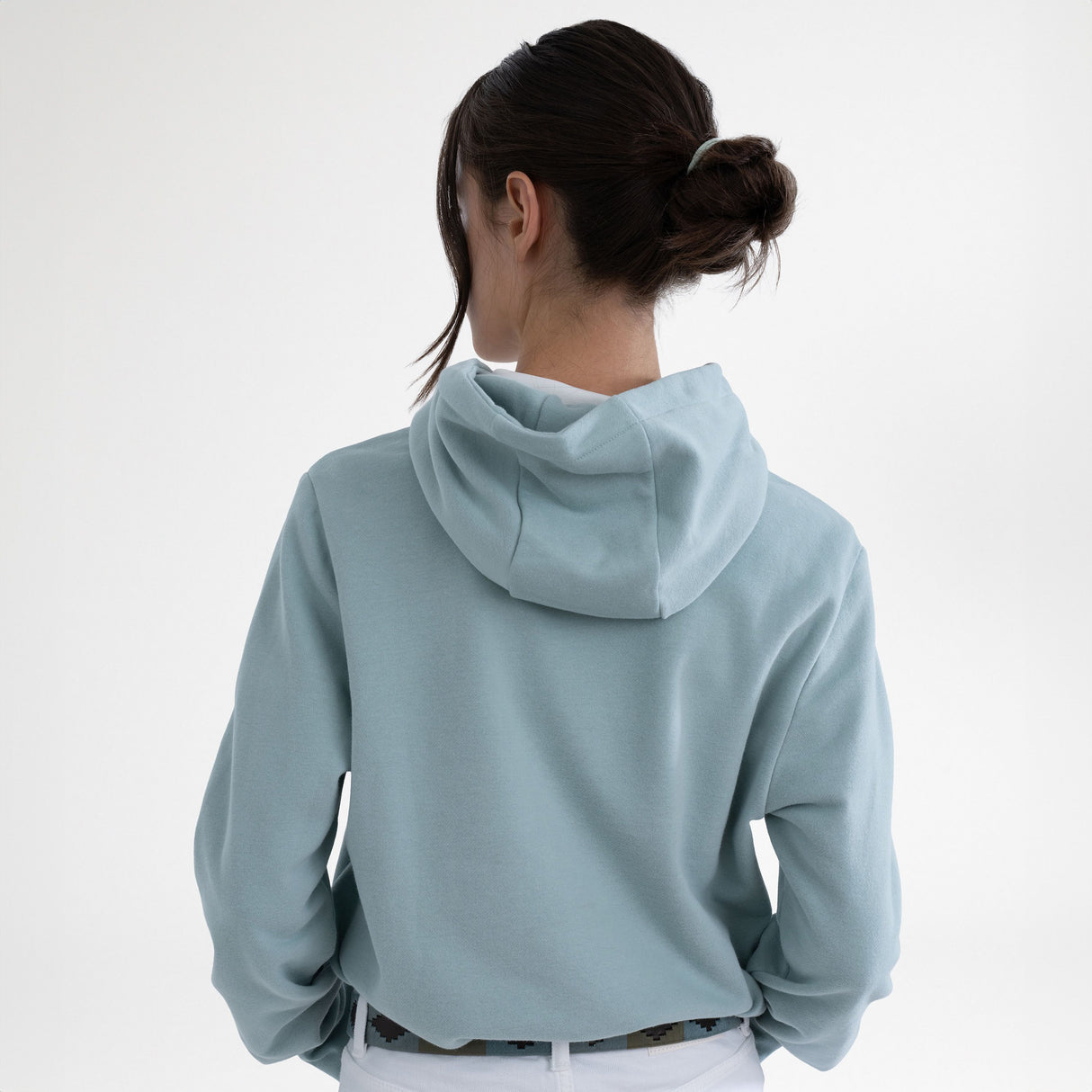 HV Polo Women's Jewel Hoodie #colour_aqua-sky