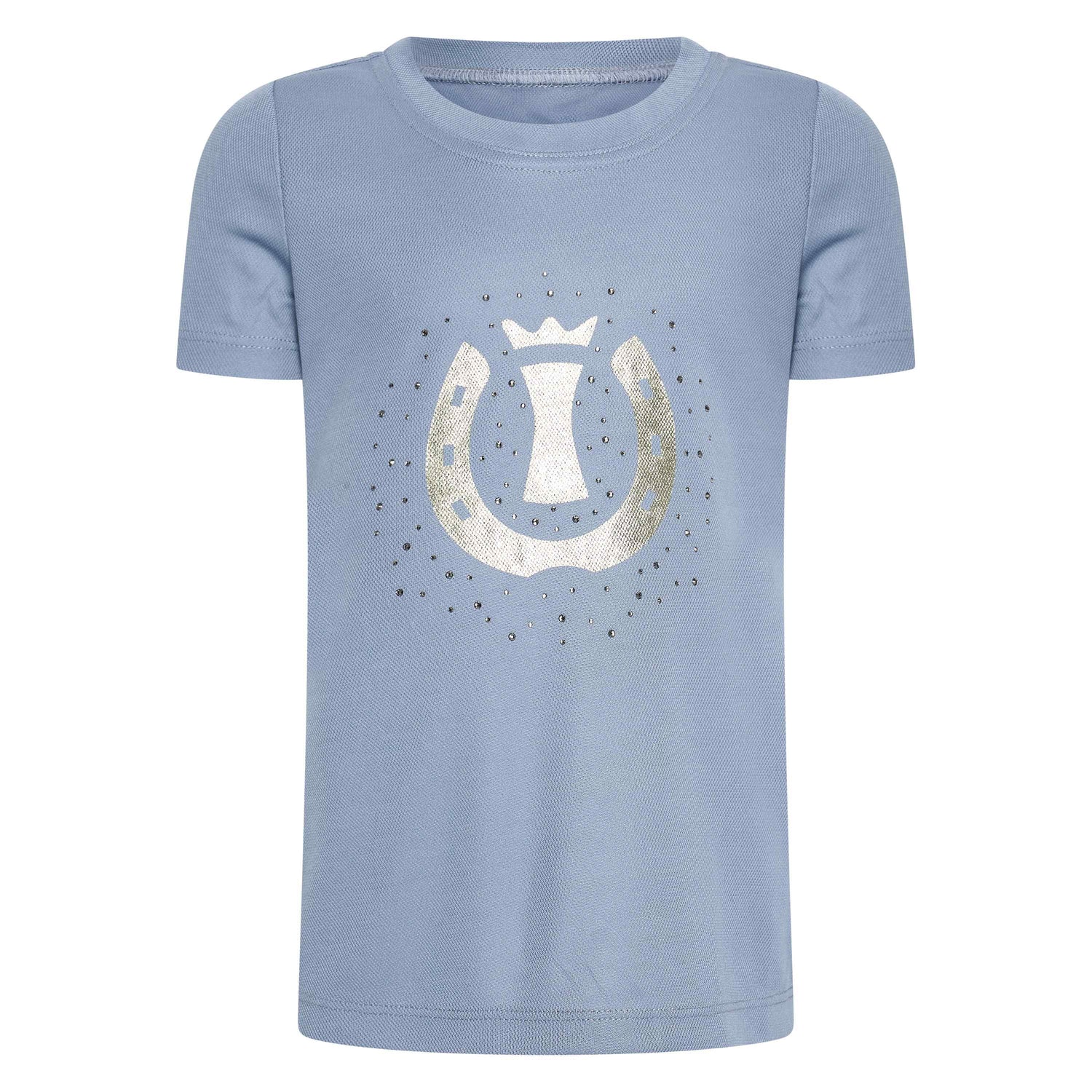 Imperial Riding Children's Hally Tech Top #colour_moonstone