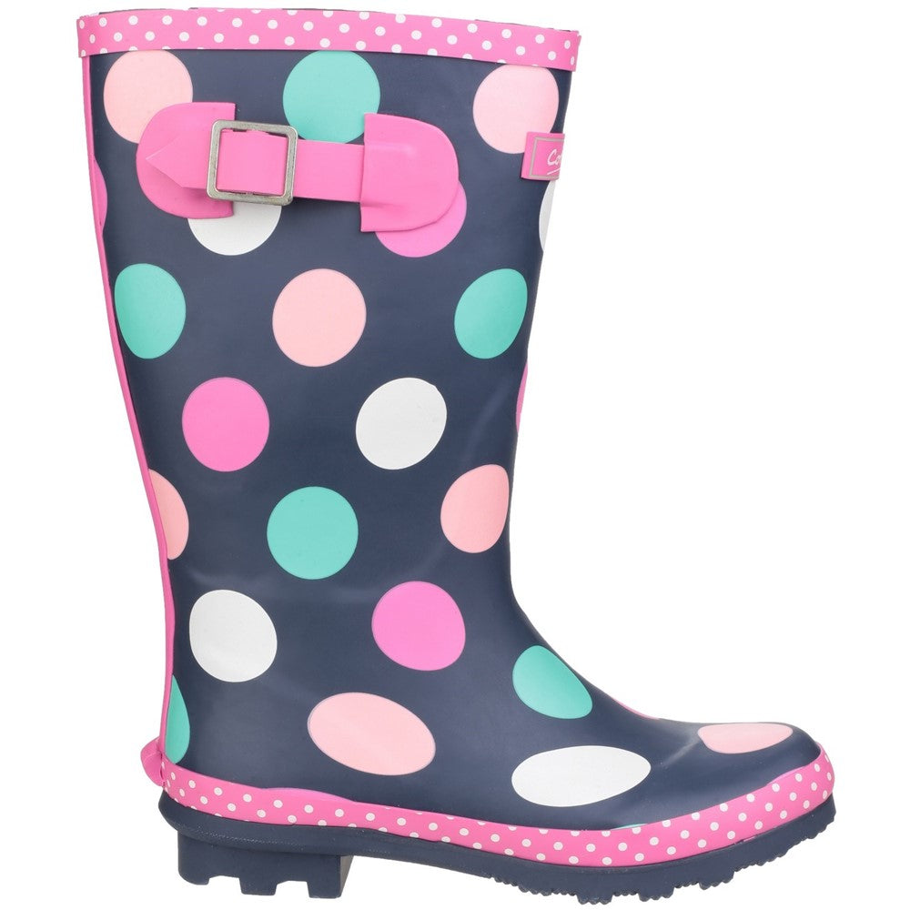 Cotswold Kid Dotty Jnr Pull On Wellington Boot