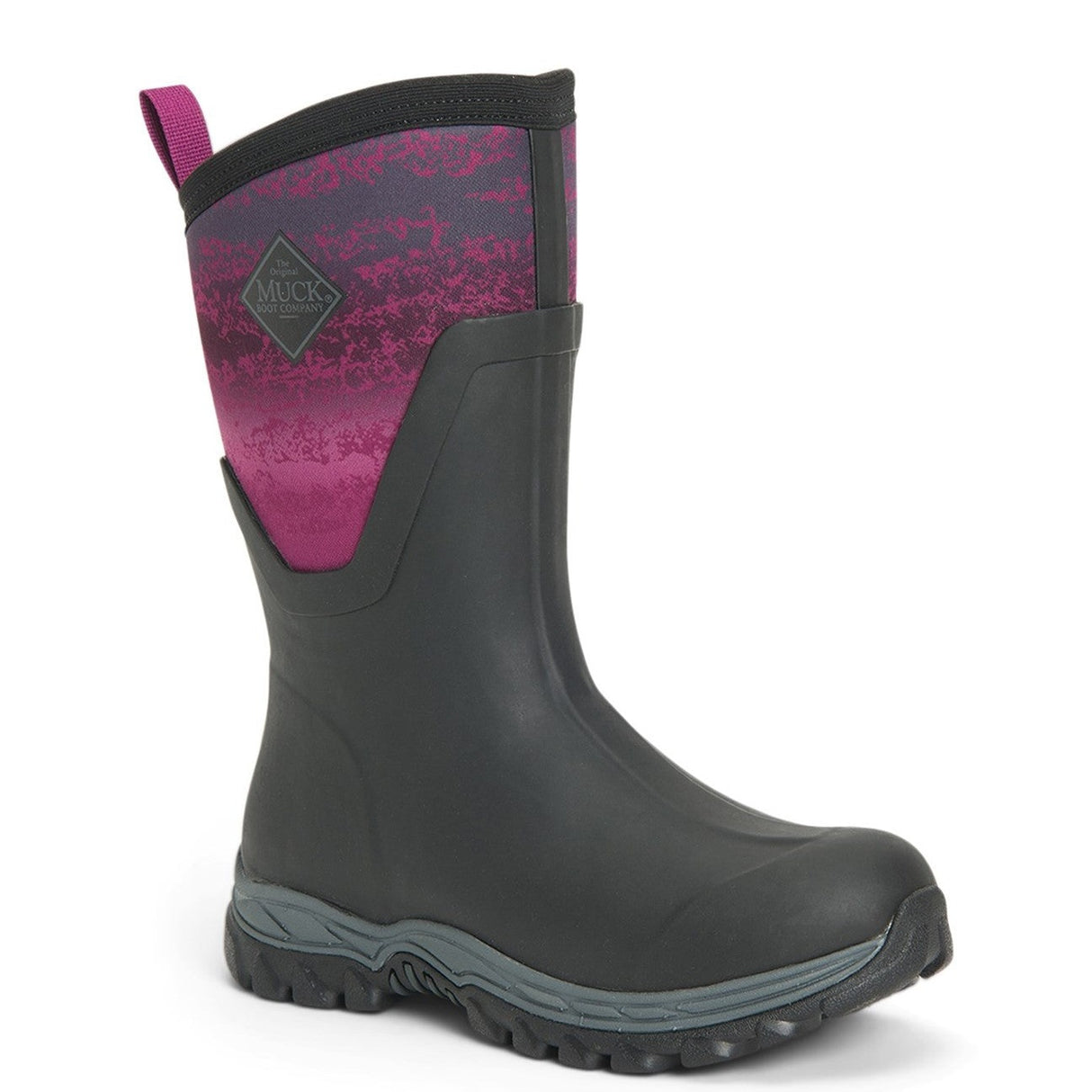 Muck Boots Arctic Sport II Mid Boot #colour_black-pink