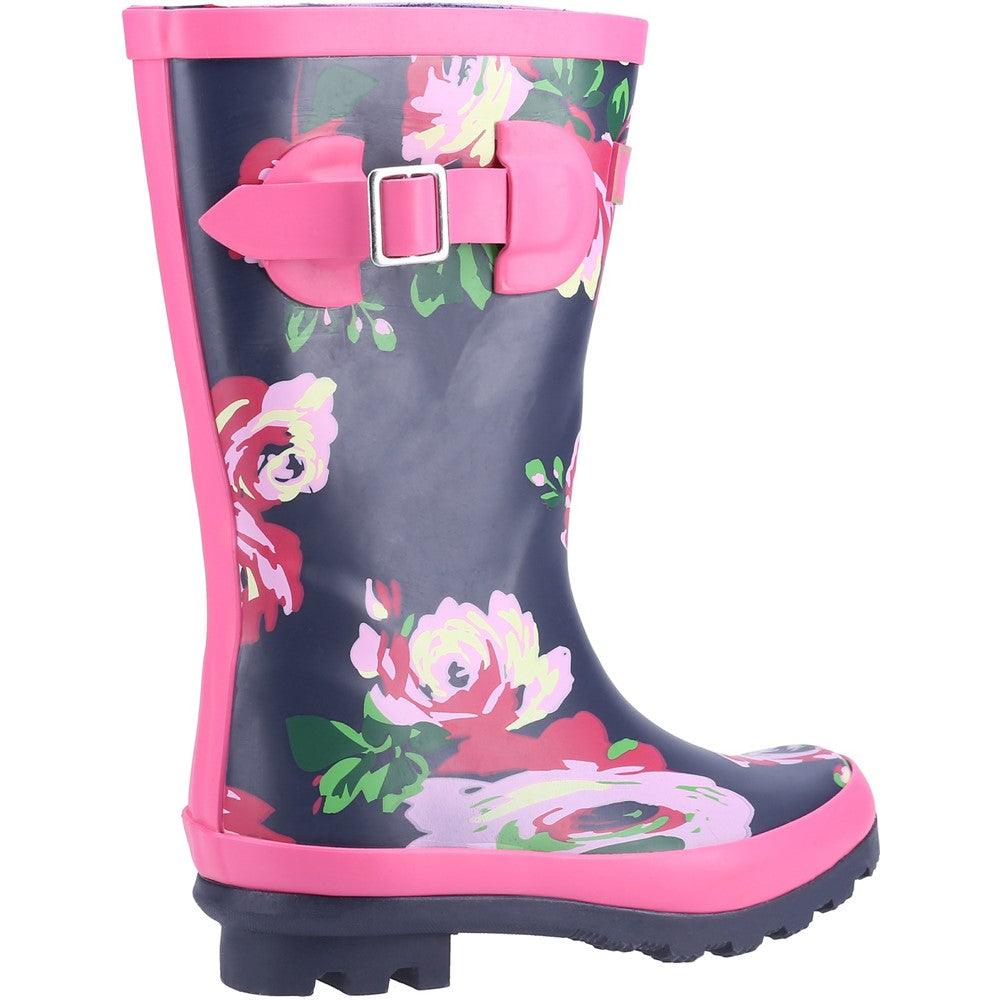 Cotswold Flower Wellington Boot Kid