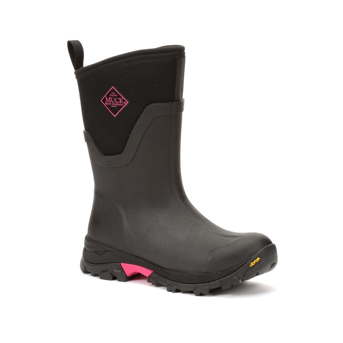 Muck Boot Arctic Ice Women's Mid Boots #colour_black-pink