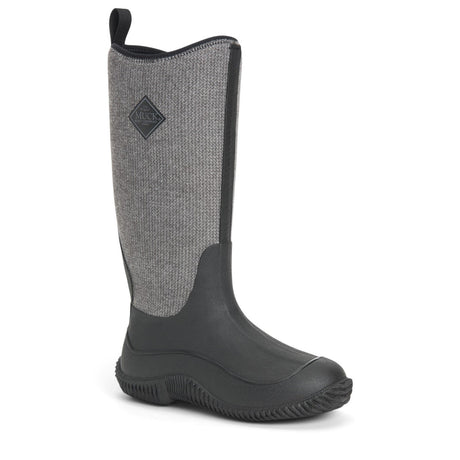 Muck Boot Hale Wellington Boots #colour_black-herringbone-print