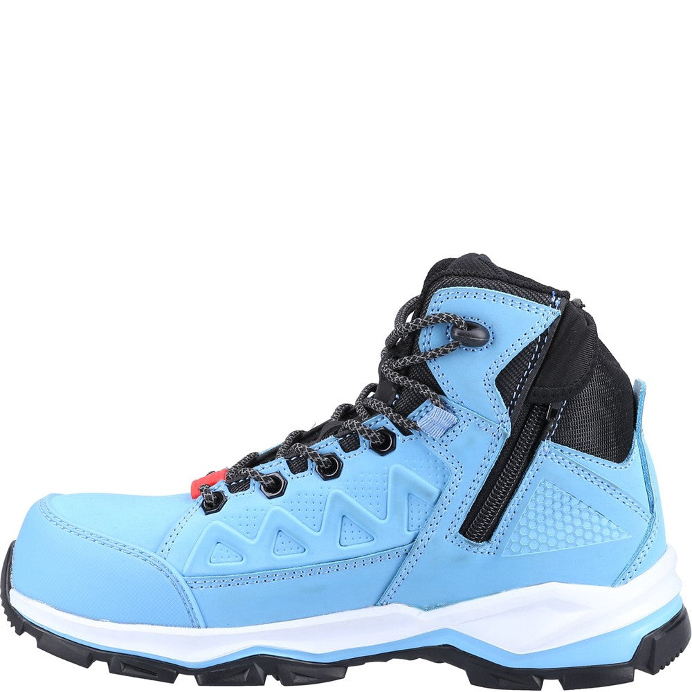 Hard Yakka Atomic PR Hybrid Side Zip Safety Boot #colour_bluefish
