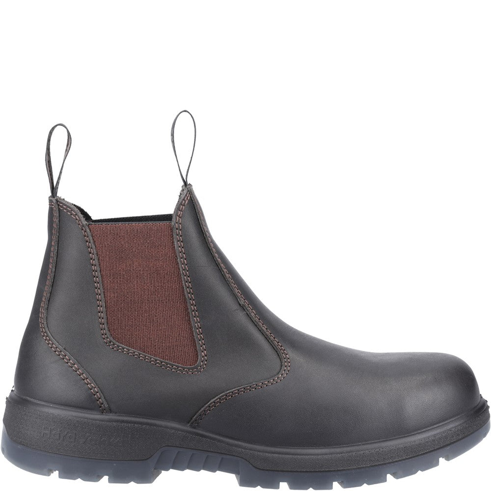 Hard Yakka Outback Safety Dealer Boot #colour_brown