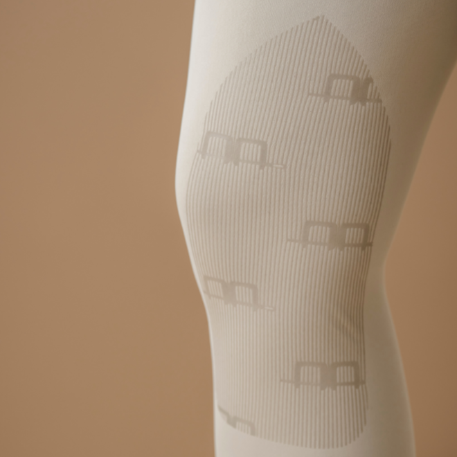 Alessandro Albanese Fina Knee Grip Hybrid Breech #colour_core-beige