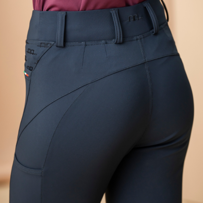 Alessandro Albanese Fina Knee Grip Hybrid Breech #colour_core-black