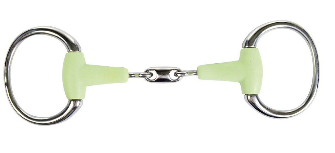 HKM 16mm Apple Flavour Eggbutt Snaffle With Lozenge