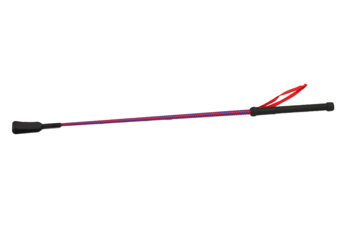 Mackey C5 Plastic Handle Whip #colour_red-blue