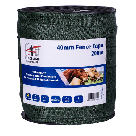 Fenceman 200M Standard Tape #colour_green