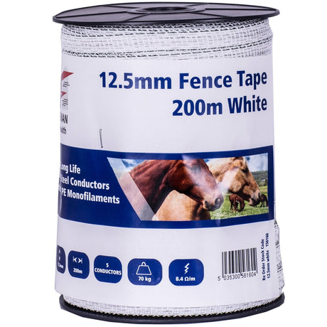 Fenceman 200M Standard Tape #colour_white