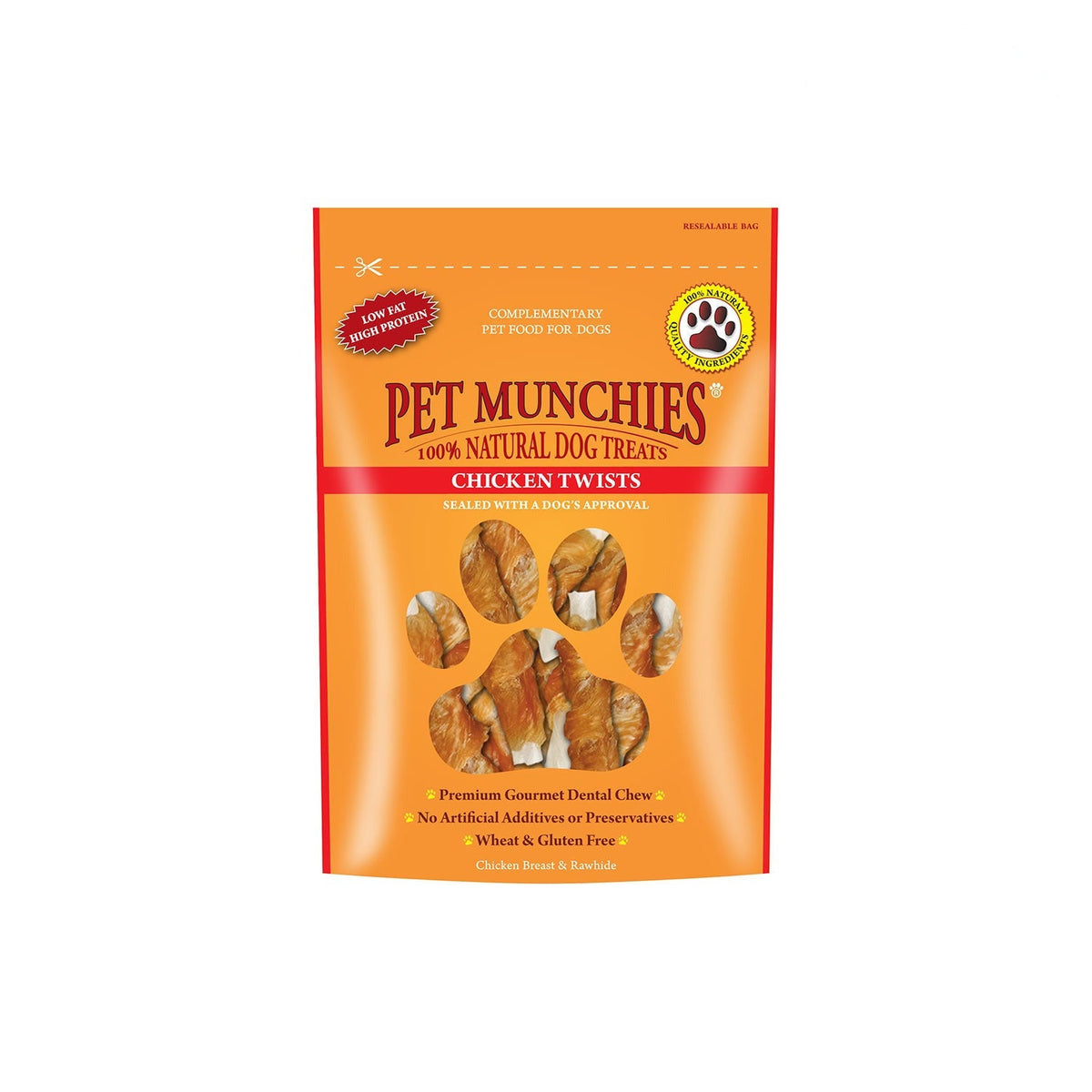 Twists de grignotines pour animaux de compagnie