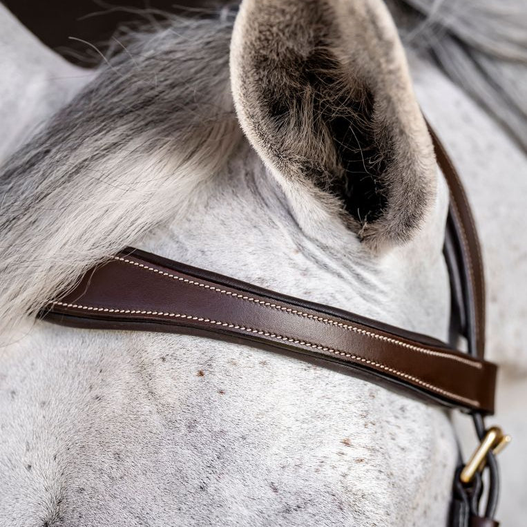 Horseware Micklem Multi Bridle #colour_dark-havana
