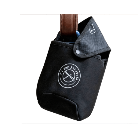 Freejump Stirrup Pockets #colour_black-silver