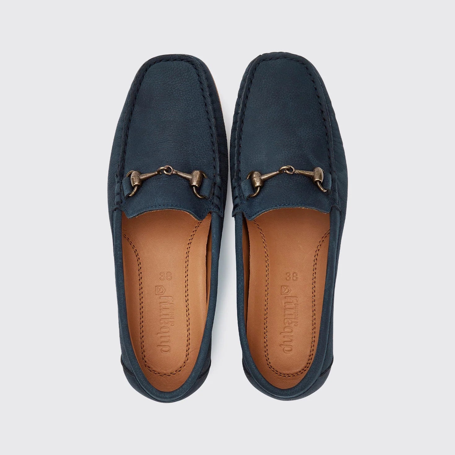 Dubarry Tasmania Womens Deck Shoes #colour_navy