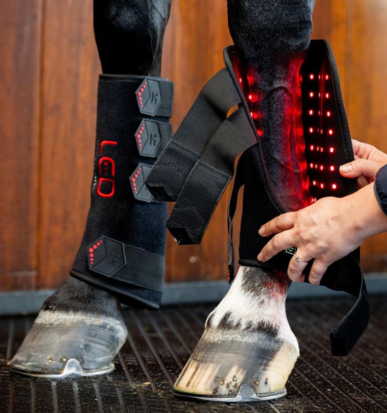 Horseware Ireland LED Red Light Therapy Leg Wraps Pair