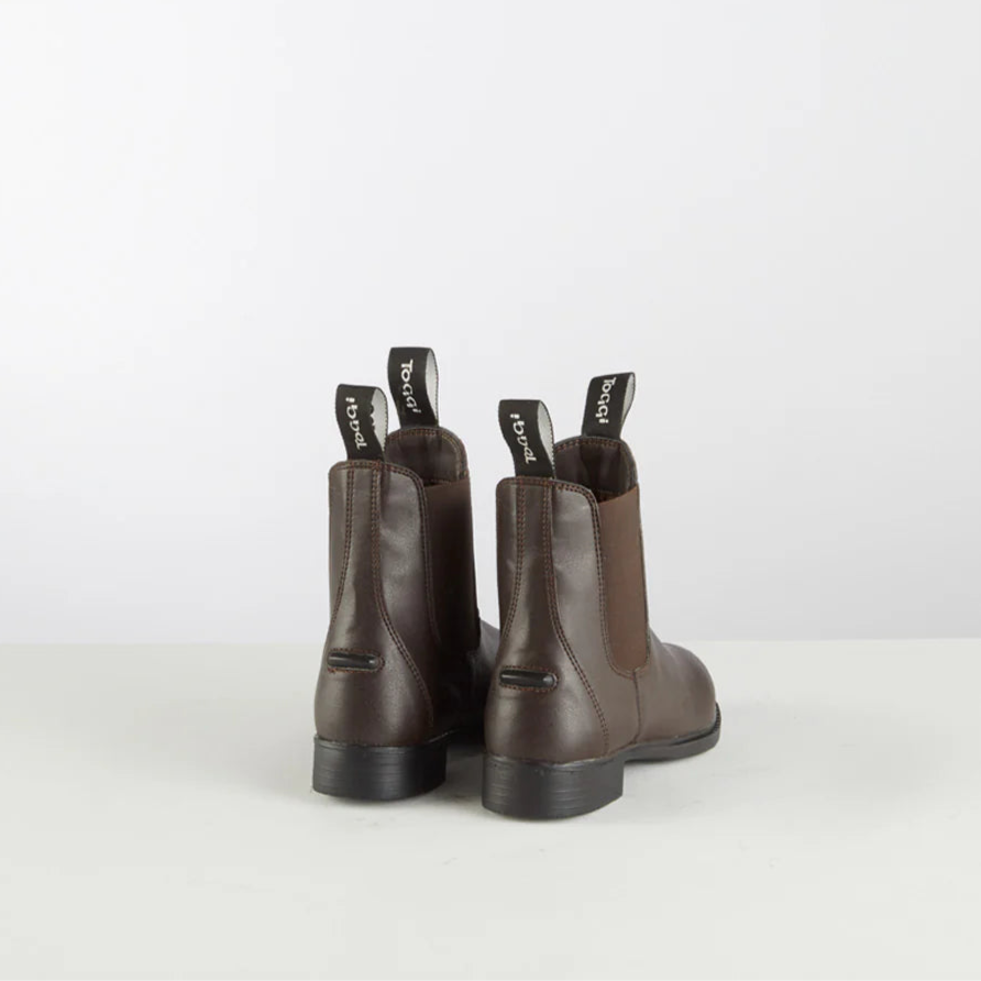 Toggi Brampton Children's Jodhpur Boot #colour_brown