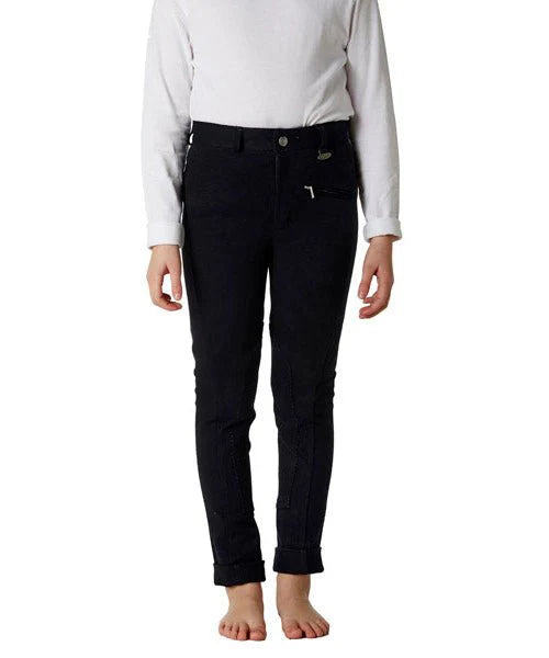 Toggi Children's Show Ring Jodhpurs #colour_black