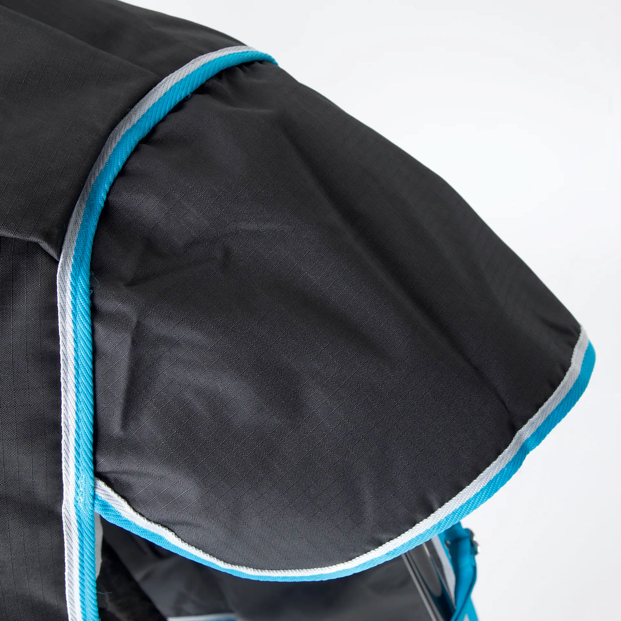 Ontario 220g Combo Turnout Rug #colour_black