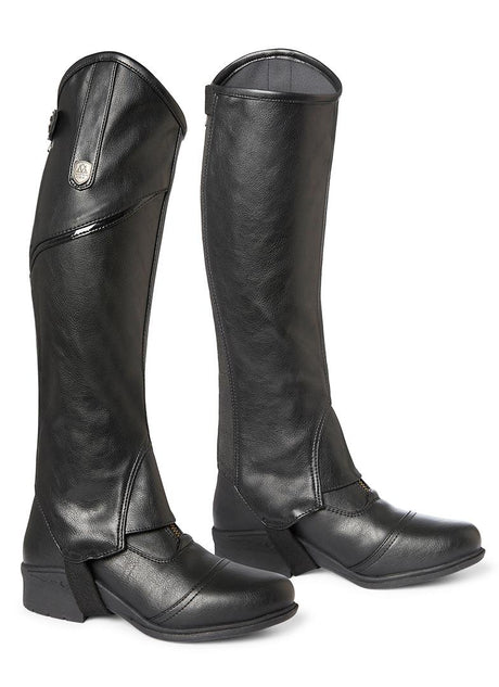 Mountain Horse Veganza Lady Half Chaps #colour_black