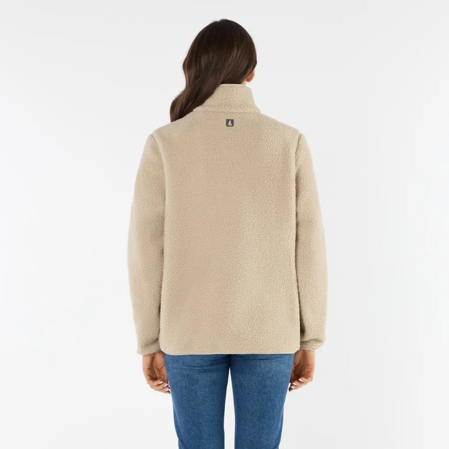 Musto Women's Cove Deep Pile Fleece #colour_pure-cashmere