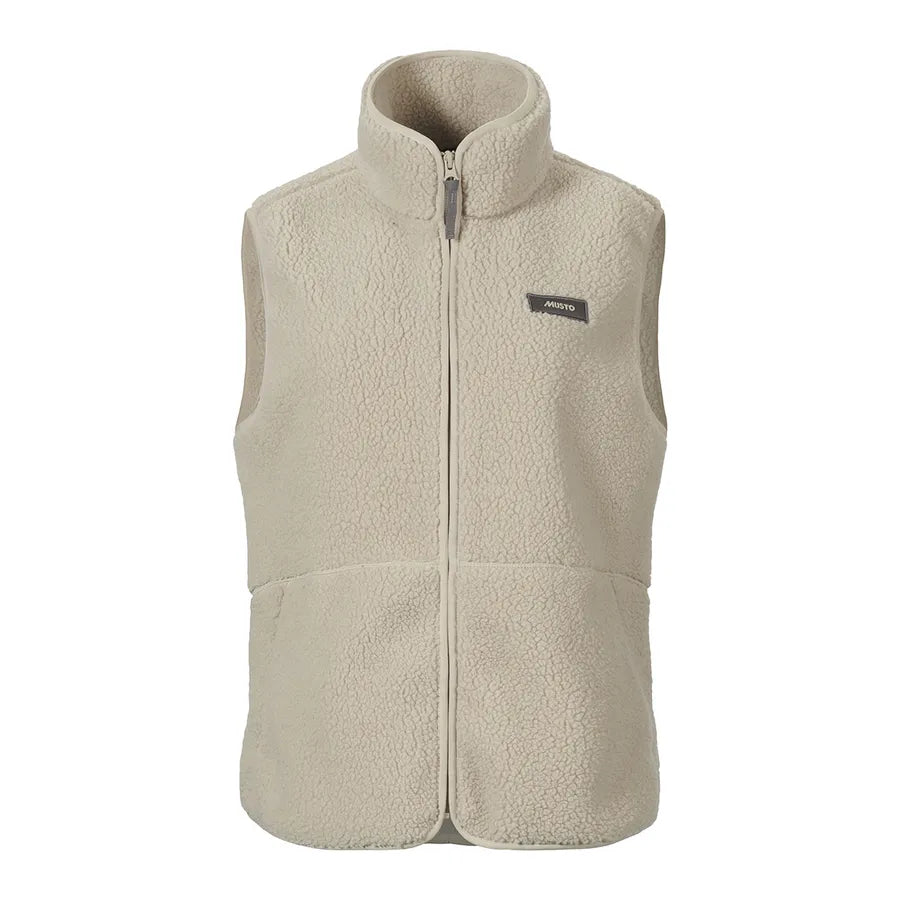 Musto Women's Cove Deep Pile Fleece Vest
