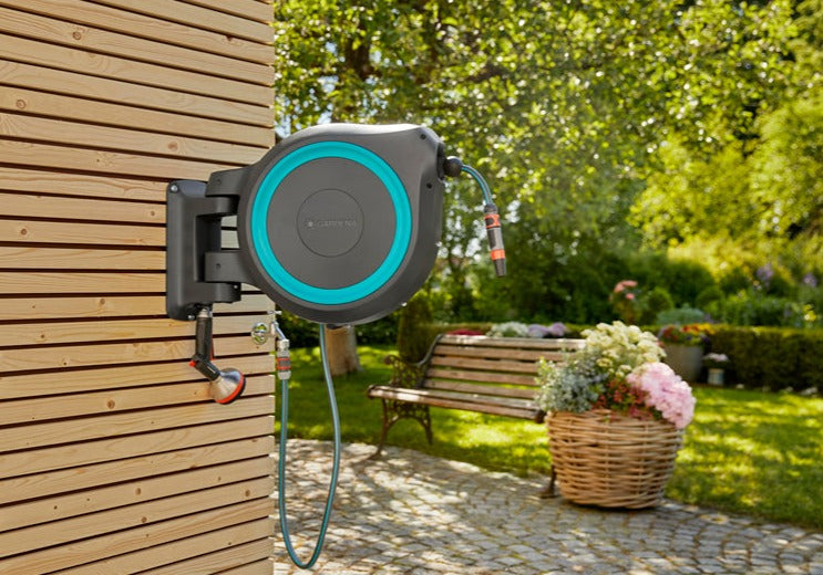 Gardena Wall-Mounted Hose Box RollUp M/L