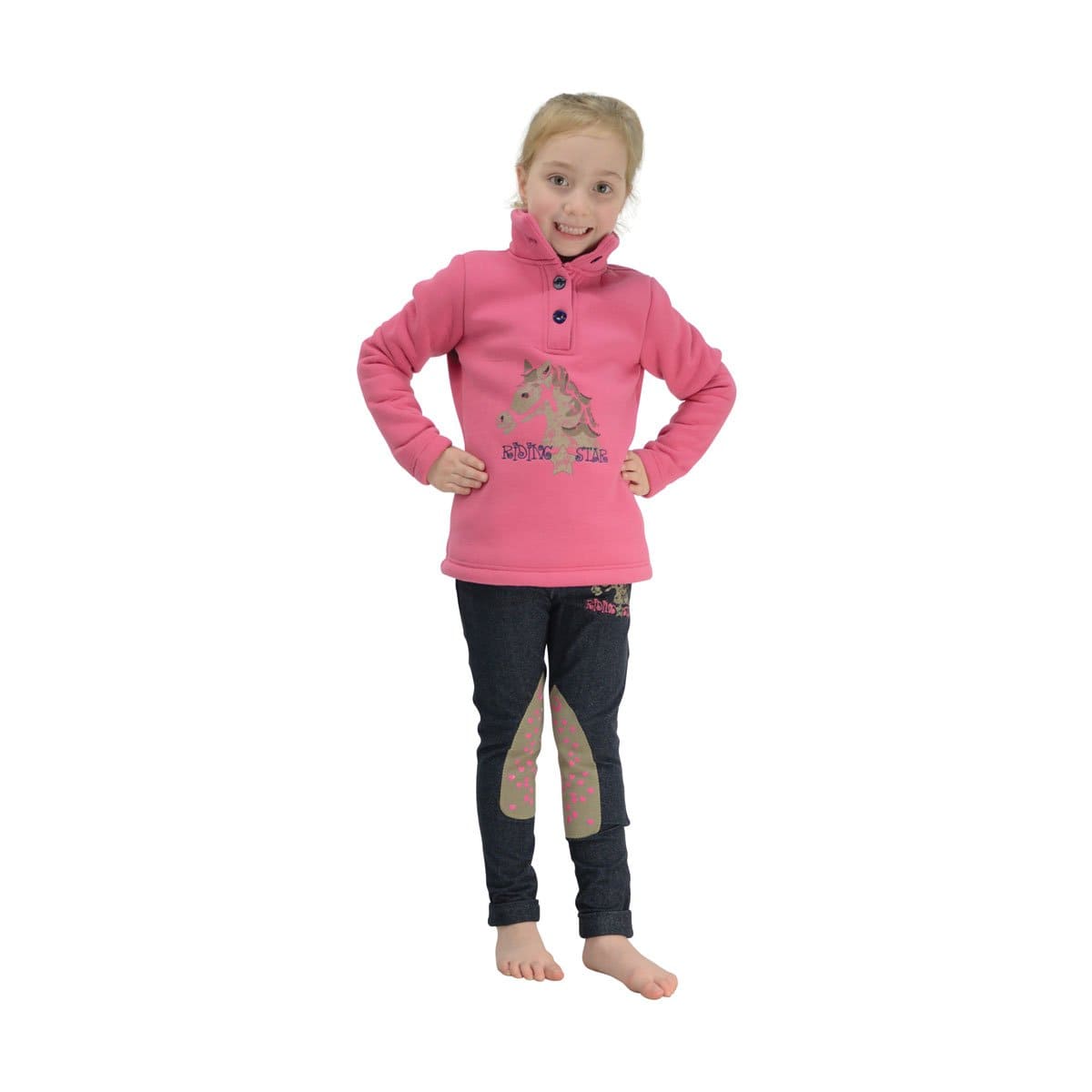 Little Rider Riding Star Pullover