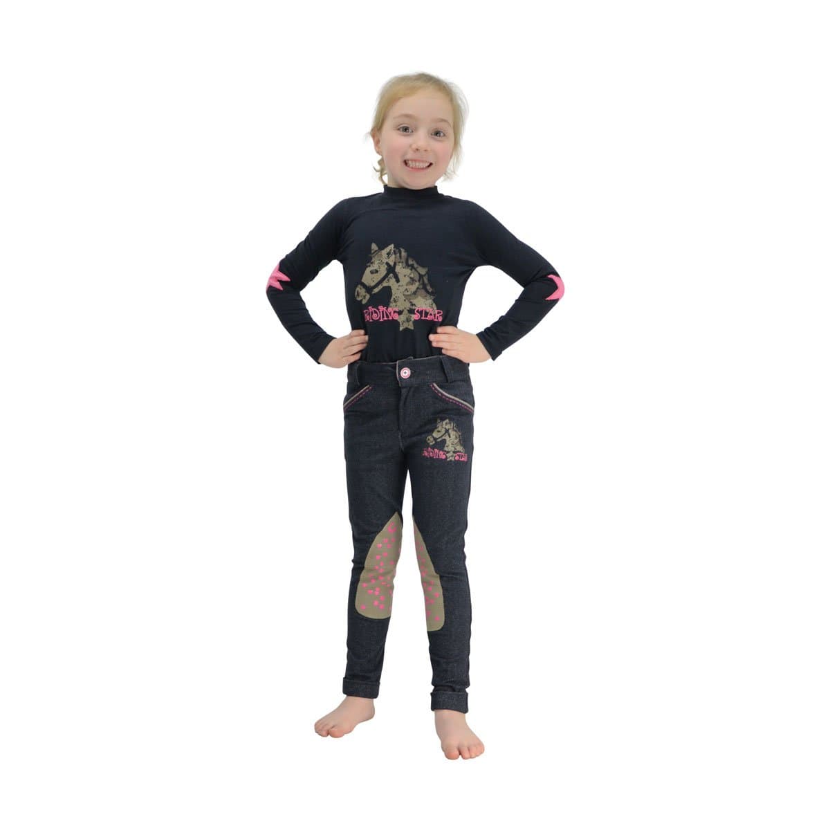 Jodhpurs en jean Little Rider Riding Star